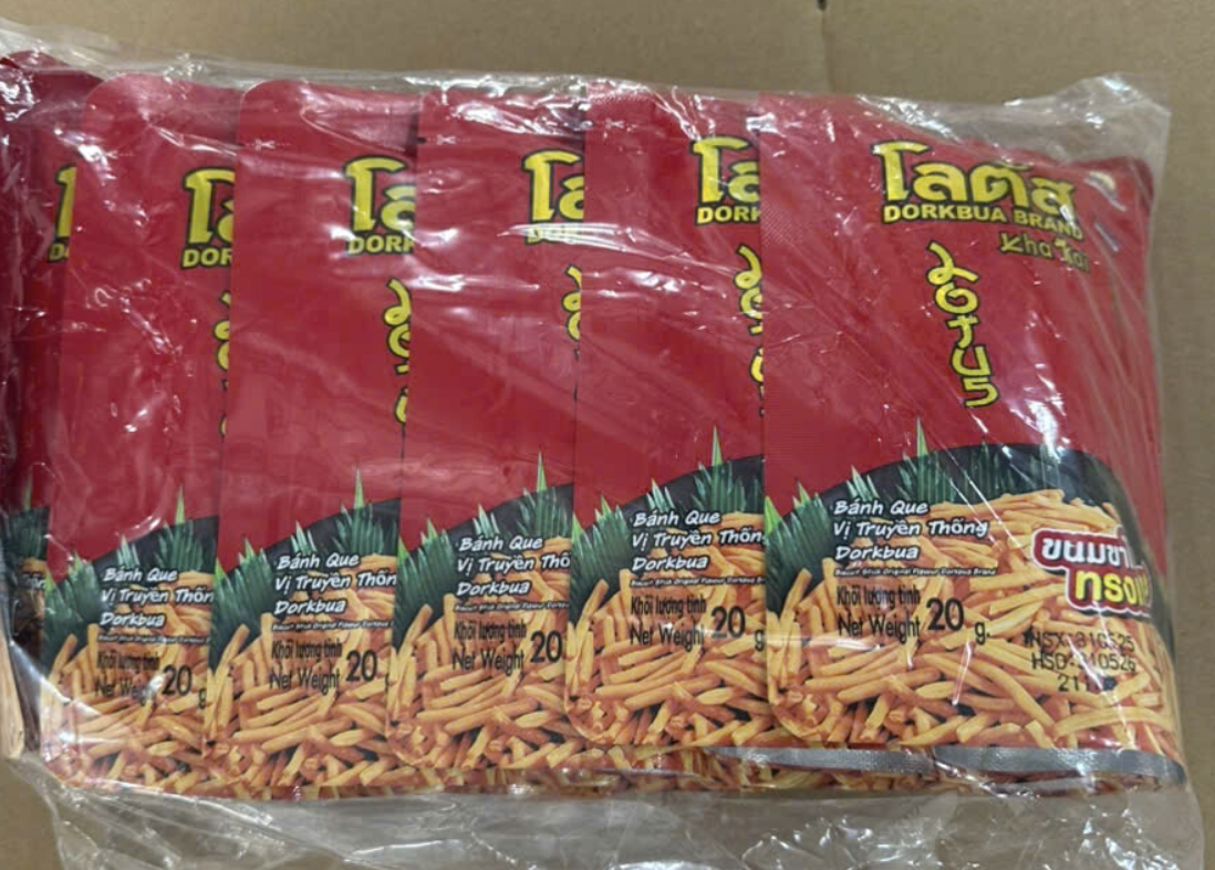 Snack Dorkbua (13 gói)